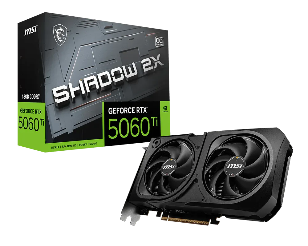 MSI Shadow 2X OC Plus RTX 5060Ti 16GB